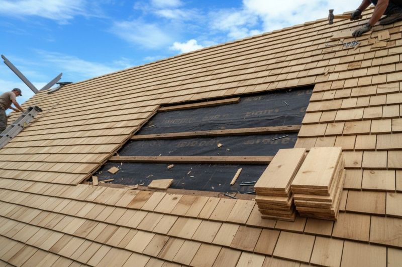 Wood Shake Roof Service